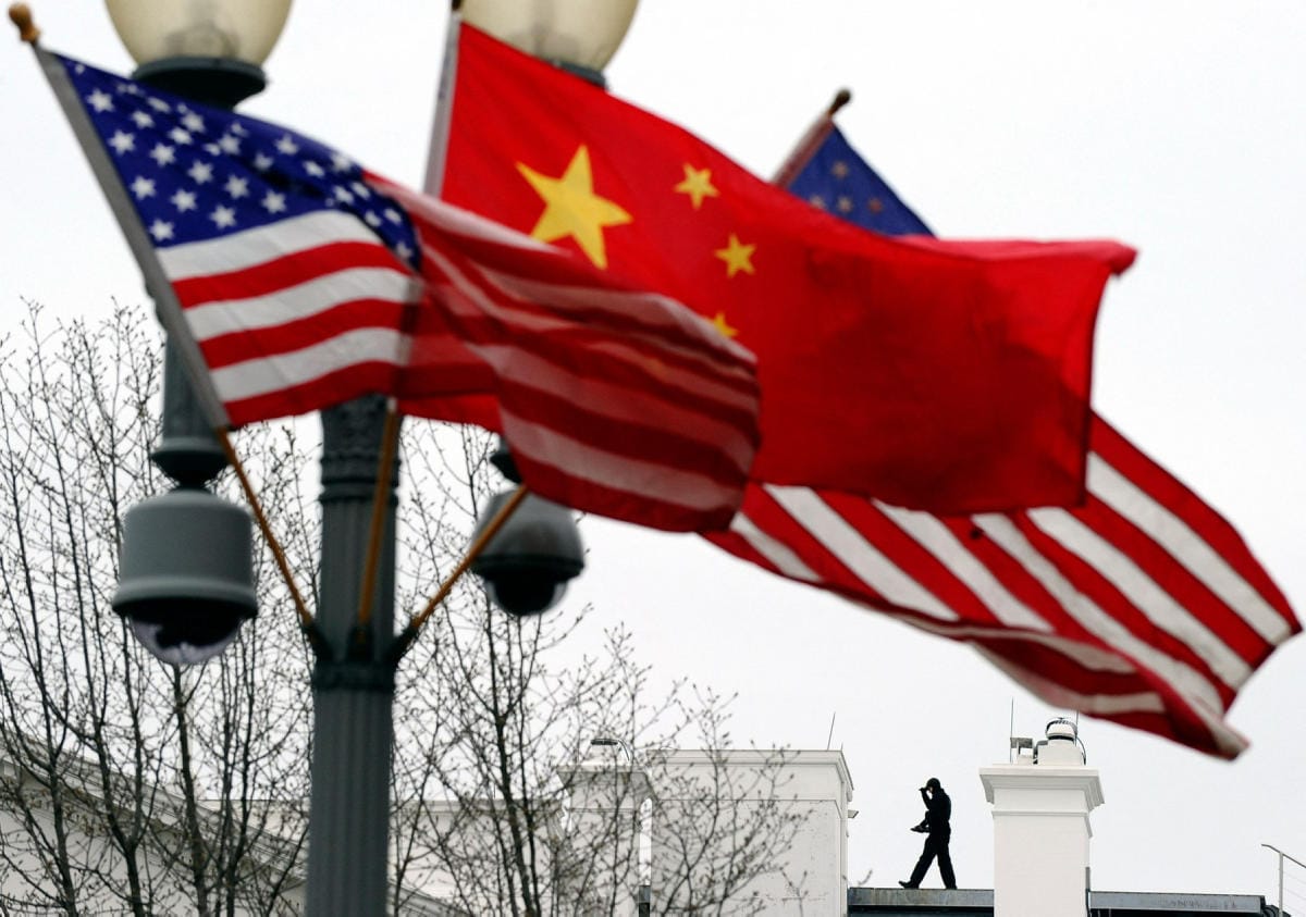 Yhdysvallat käynnisti torstaina joukon toimia Kiinan uiguurivähemmistön kohtelun vuoksi. Asiasta äänestettiin Yhdysvaltain senaatissa. LEHTIKUVA/AFP