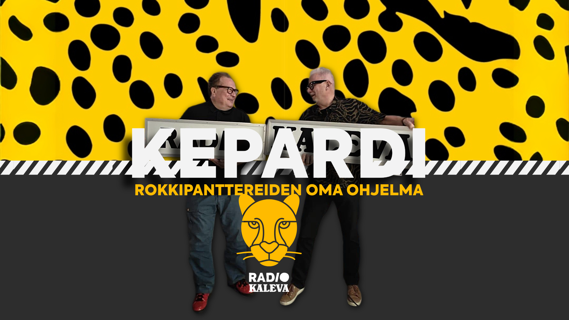 Vartissa listakärkeen? Rok­ki­pant­te­rit Kepa Här­kö­nen ja Harri Nou­siai­nen paketoivat yhden hitin ihmeitä