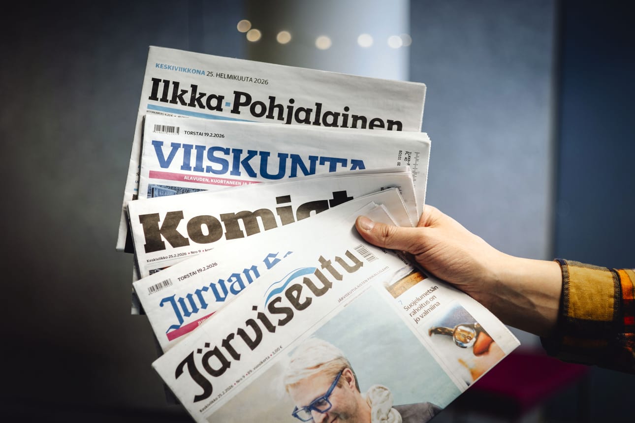 Pohjalaisten lehtien jakelukumppani vaihtuu osassa jakelualuetta.