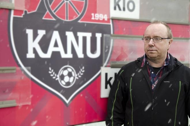 Kanun päävalmentaja Jari Risikko on tyytyväinen joukkueen alkukauteen. Arkistokuva: Juha Aho-Pynttäri