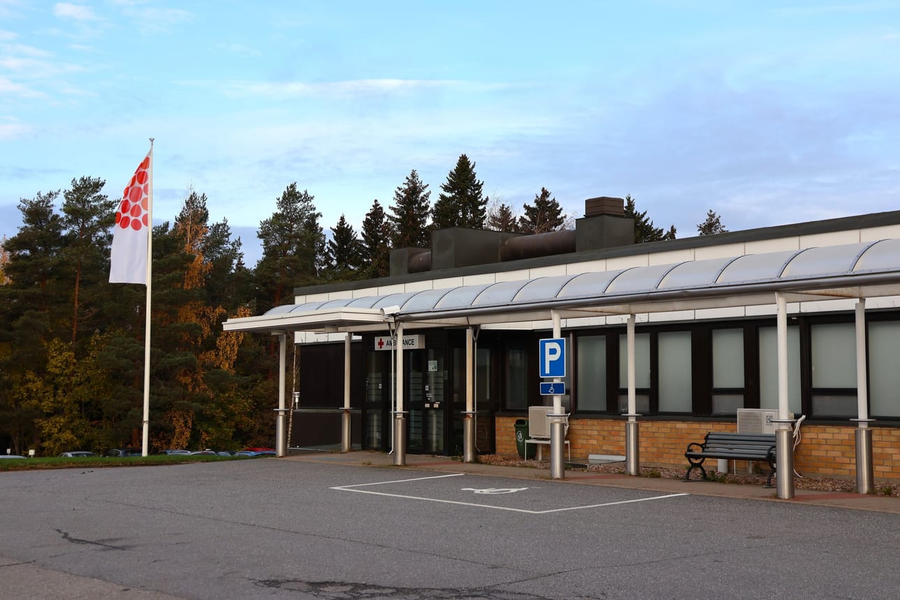 Selkämeren terveys sijaitsee Kristiinan Itäpuolella.