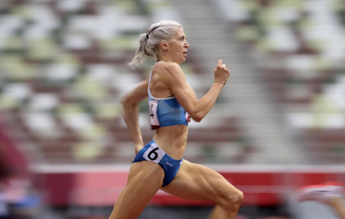 Kuivisto oli huimassa vireessä viime kesänä Tokion olympialaisissa. Lehtikuva / Vesa Moilanen