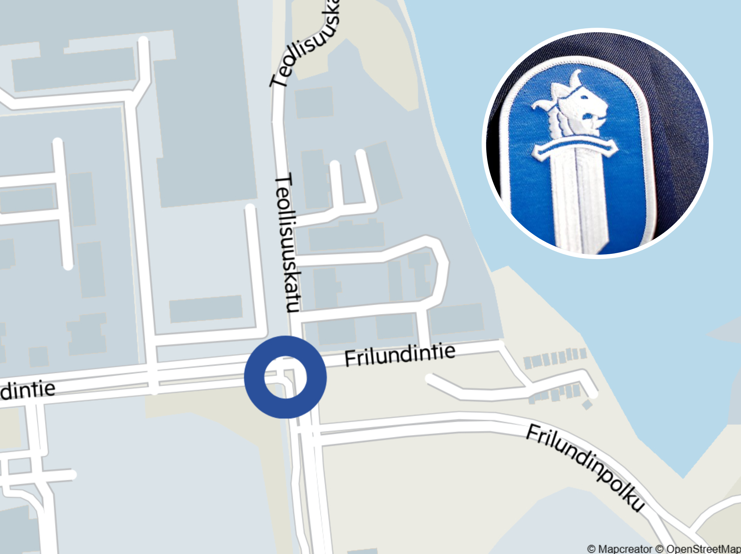 Pakettiauto törmäsi tyttöön Vaskiluodossa