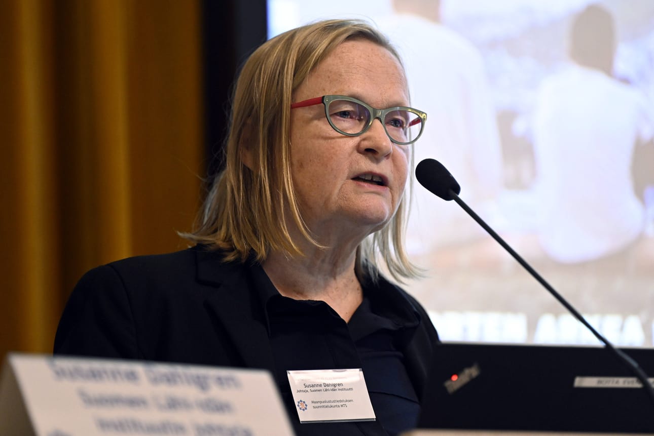 Suomen Lähi-idän instituutin johtaja Susanne Dahlgren pitää Lähi-idän tilannetta erittäin vakavana. LEHTIKUVA / Emmi Korhonen