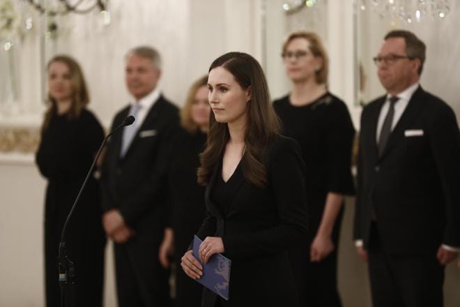 Pääministeri Sanna Marinin (sd.) johtama hallitus joutuu tiistaina vastaamaan al-Holia koskevaan välikysymykseen. Arkistokuva. KUVA: Joel Maisalmi