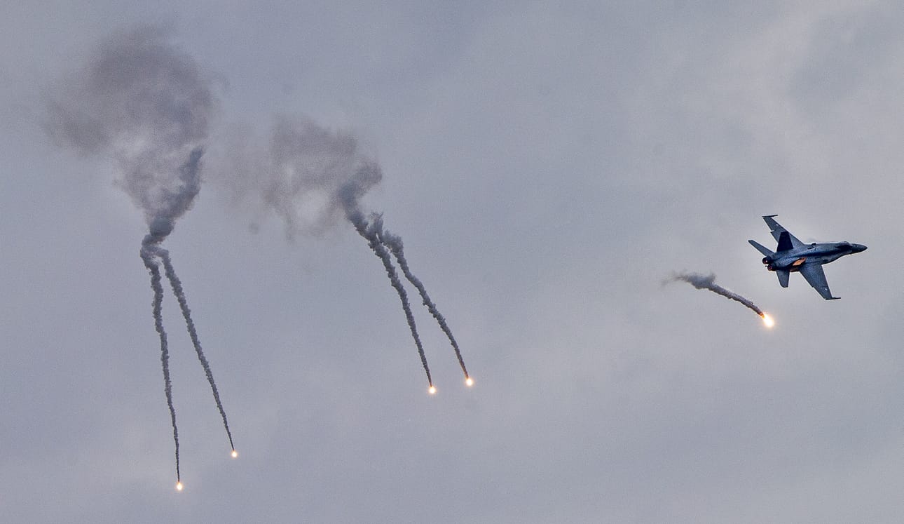 Myöhemmin iltapäivällä taivas tummeni.