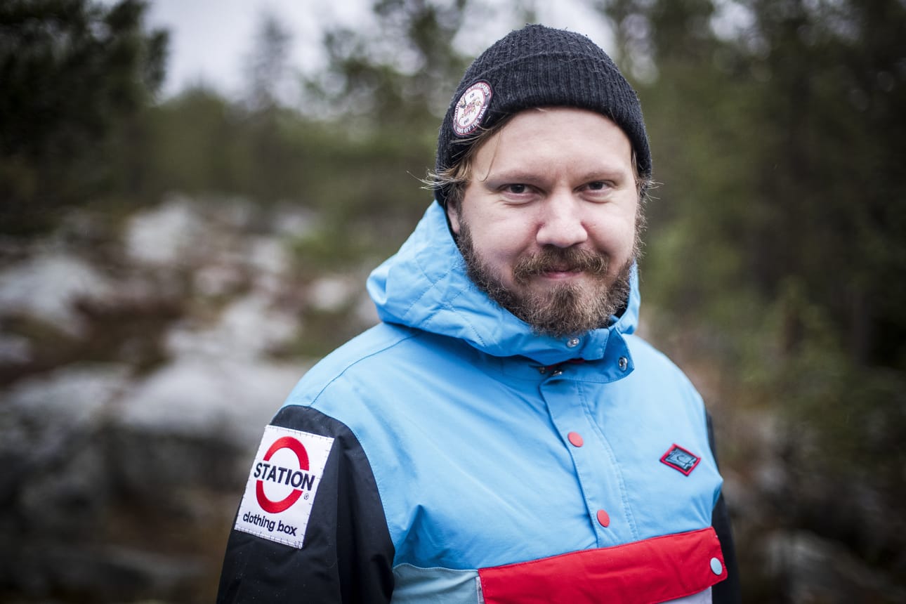 Tomi Rajala muutti Rovaniemelle Pohjanmaan laakeista maisemista.