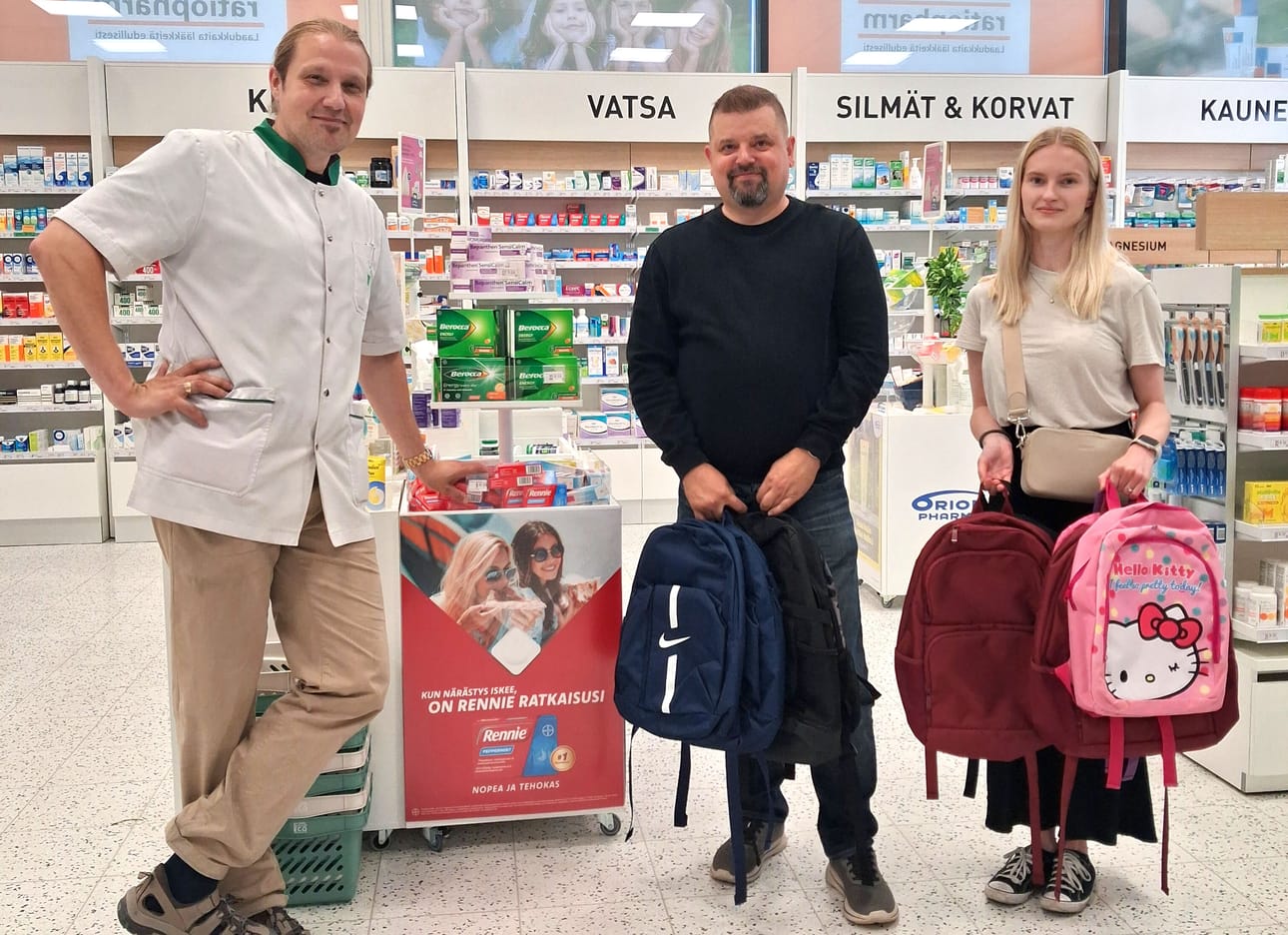 Piristeel teki ensimmäisen lahjoituksen keräykseen.