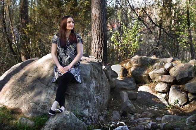 Ilmajoen lukion opinto-ohjaaja Marianne Lähdesmäki kertoo, että opinto-ohjaajat tekevät opiskelijoiden kanssa varasuunnitelmat, jos paikka opintoihin ei aukea. Kuva: Jouko hänninen