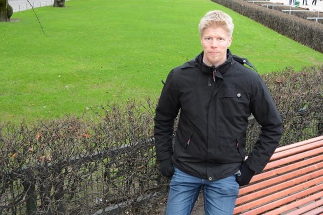 Tero Kuorikosken työpaikka on Helsingissä, mutta hän asuu perheineen Lahdessa. KUVA: ELLA NURMI