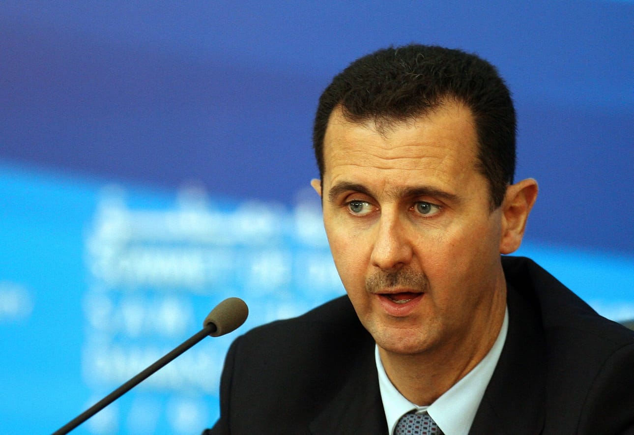 Arkistokuvassa Syyrian syrjäytetty presidentti Bashar al-Assad. LEHTIKUVA/AFP