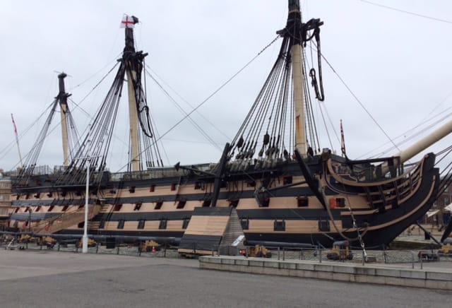 HMS Victory on mahdollisesti maailman tunnetuin sotalaiva.