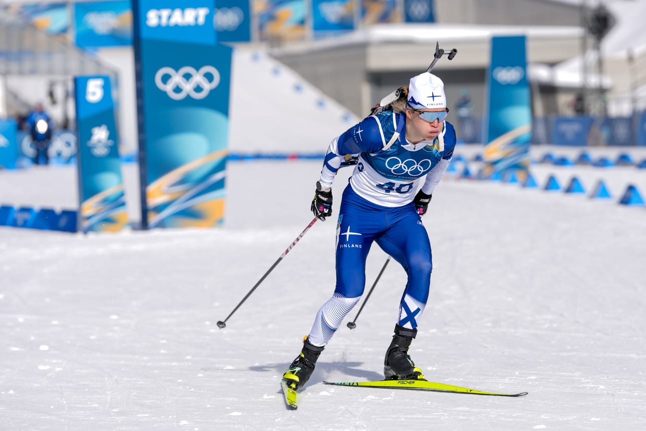 Otto Invenius ankkuroi Suomen miesten ampumahiihtojoukkueen viestissä seitsemänneksi.