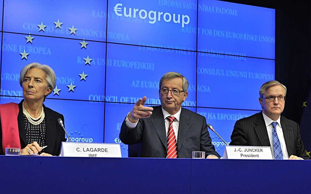 IMF:n pääjohtaja Christine Lagarde, Luxemburgin pääministeri ja euroryhmän puheenjohtaja Jean-Claude Juncker ja talouskomissaari Olli Rehn olivat päätöksen jälkeen huojentuneita.