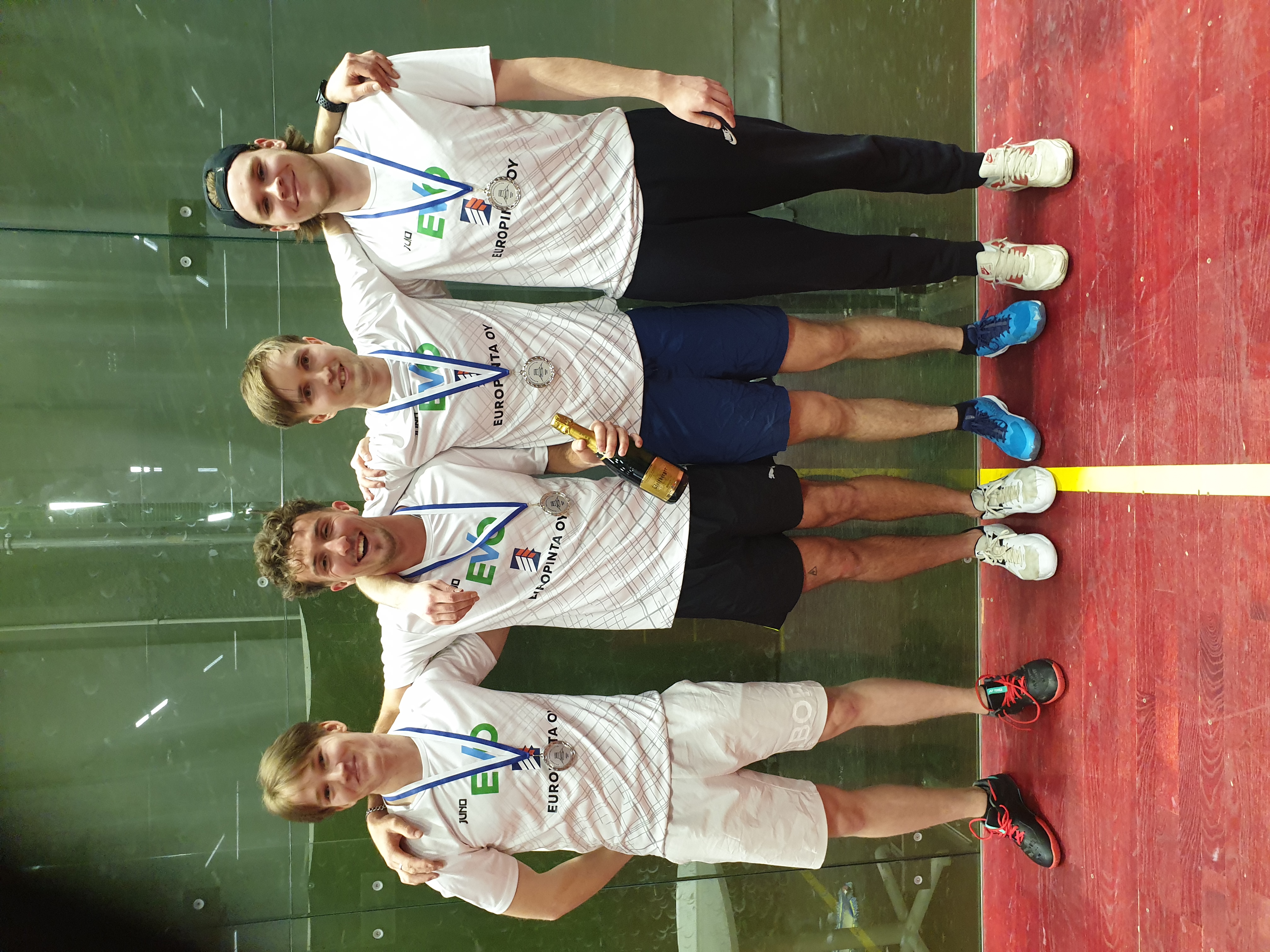 SC-Ruka juhlii squashin SM-liigahopeaa