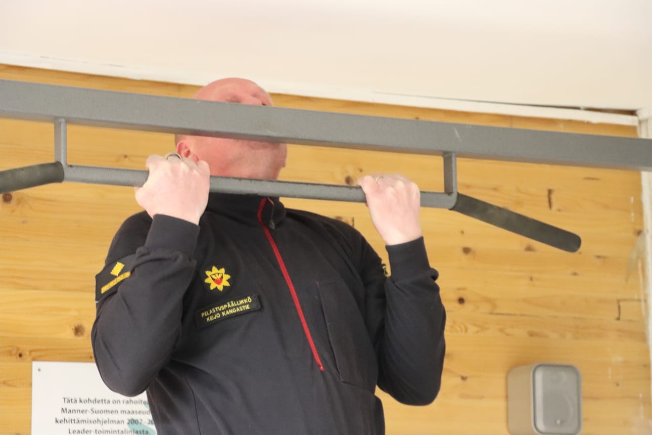 Tällä tuloksella pääsee luokkaan kolme Firefit-testissä.