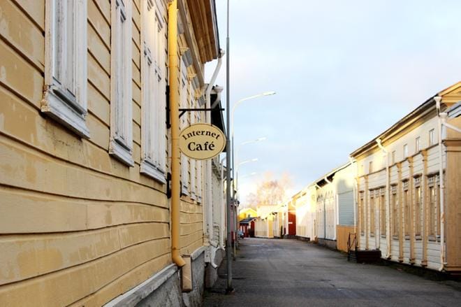 Kristiinan nuorisotalo sijaitsee Rantakadun varrella Kantakaupungissa. KUVA: LOTTA KALLIO