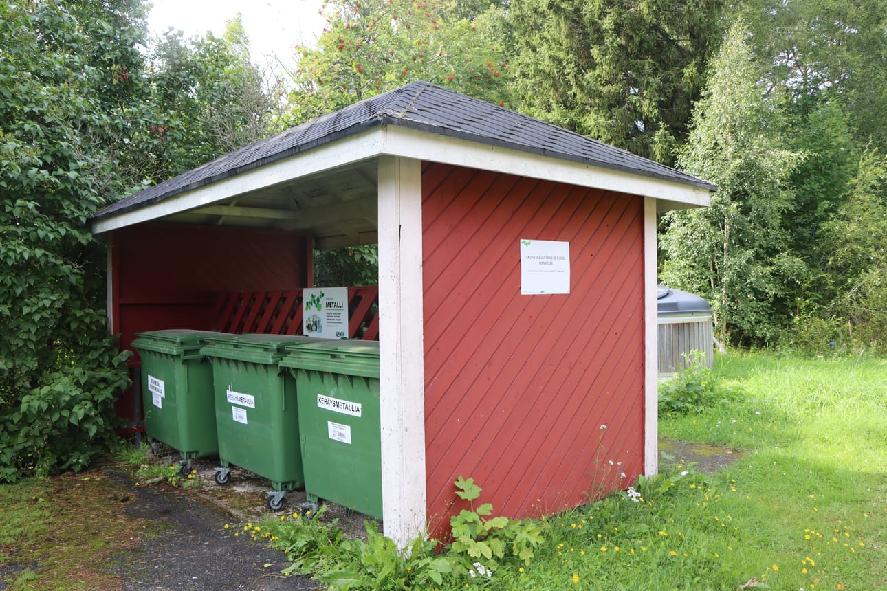 Muun muassa tämä Sarvijoen ekopiste suljetaan syyskuun loppuun mennessä.