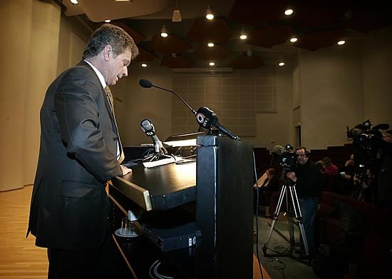 Niinistö lukeutuu Vanhasen kanssa suostuimpiin pääministeriehdokkaisiin.