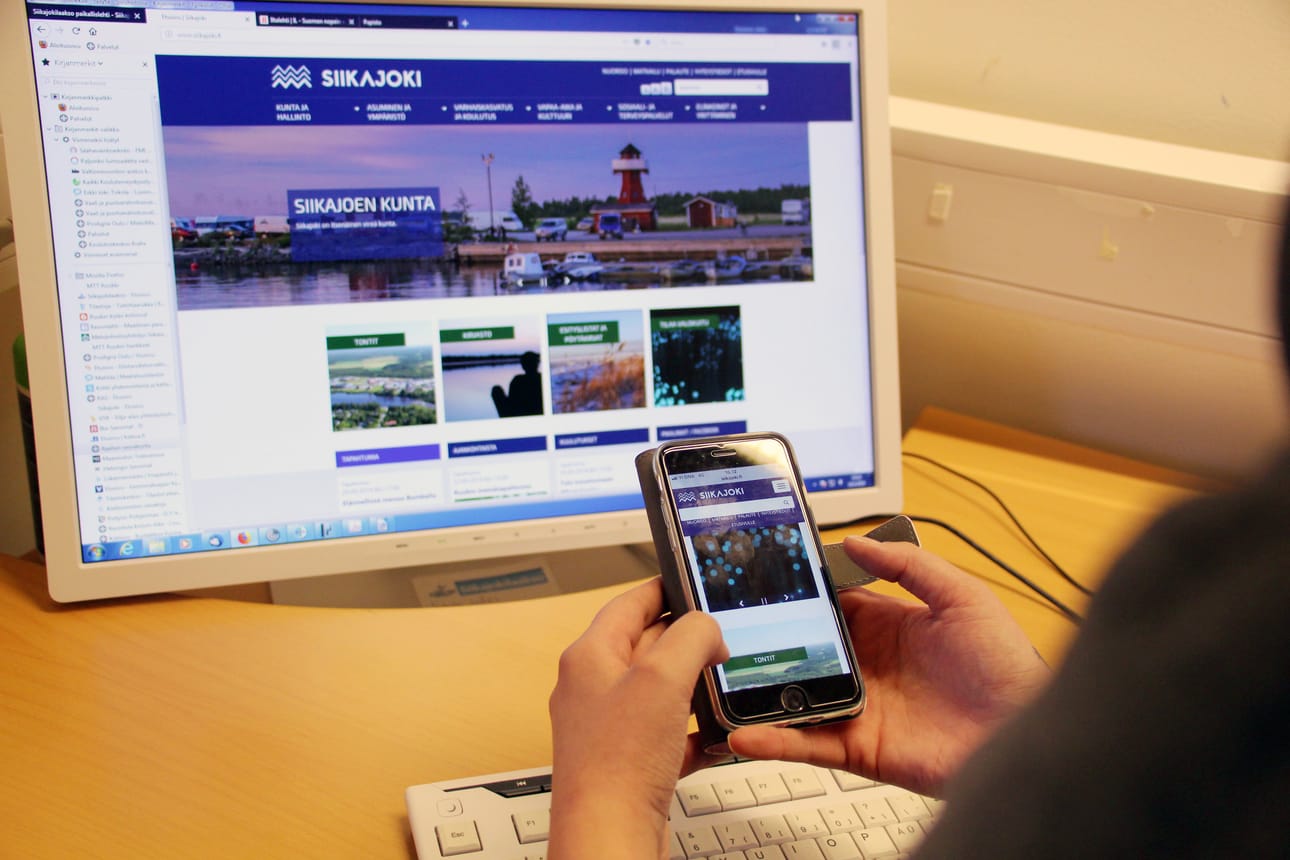 Siikajoen kunta on uudistanut nettisivunsa ja avannut puhelimeen ladattavan Siikajoki-foorumin.