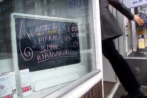 Oulun ja Lapin läänien kampaamopalvelut ovat maan keskihintoja halvempia.