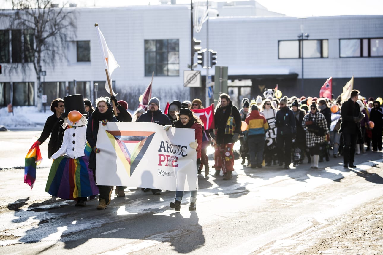 Arctic Pride haluaa korostaa ihmisten välistä tasa-arvoa.
