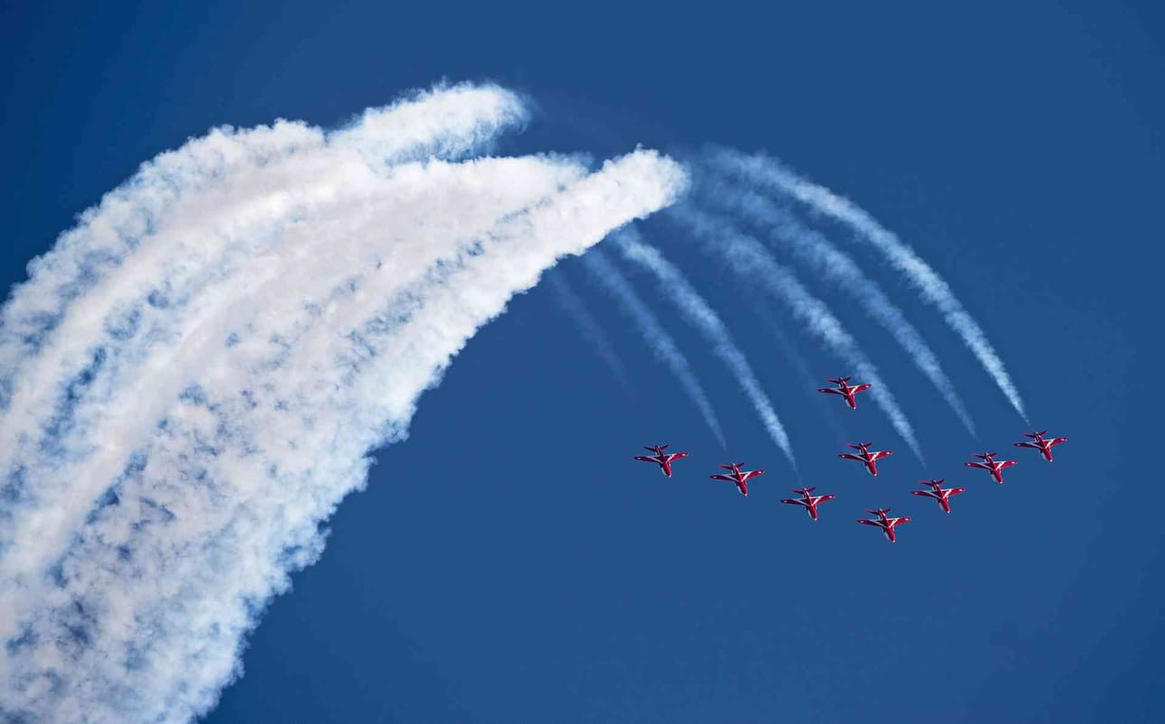 Red Arrows.