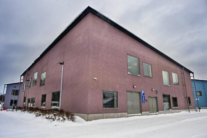 Isokylän koululla jatkettiin koulupäivää normaalisti. Kuva: Clas-Olav Slotte