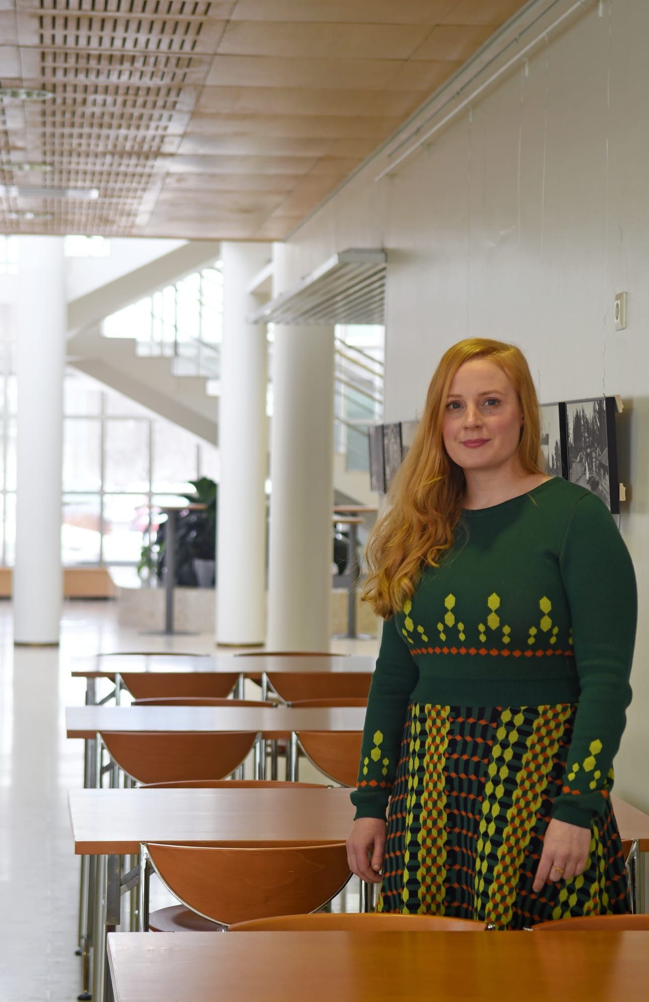 Jonna Kalliomäki sai Kuusamon myöntämän U. A. Virranniemen rahaston apurahan.