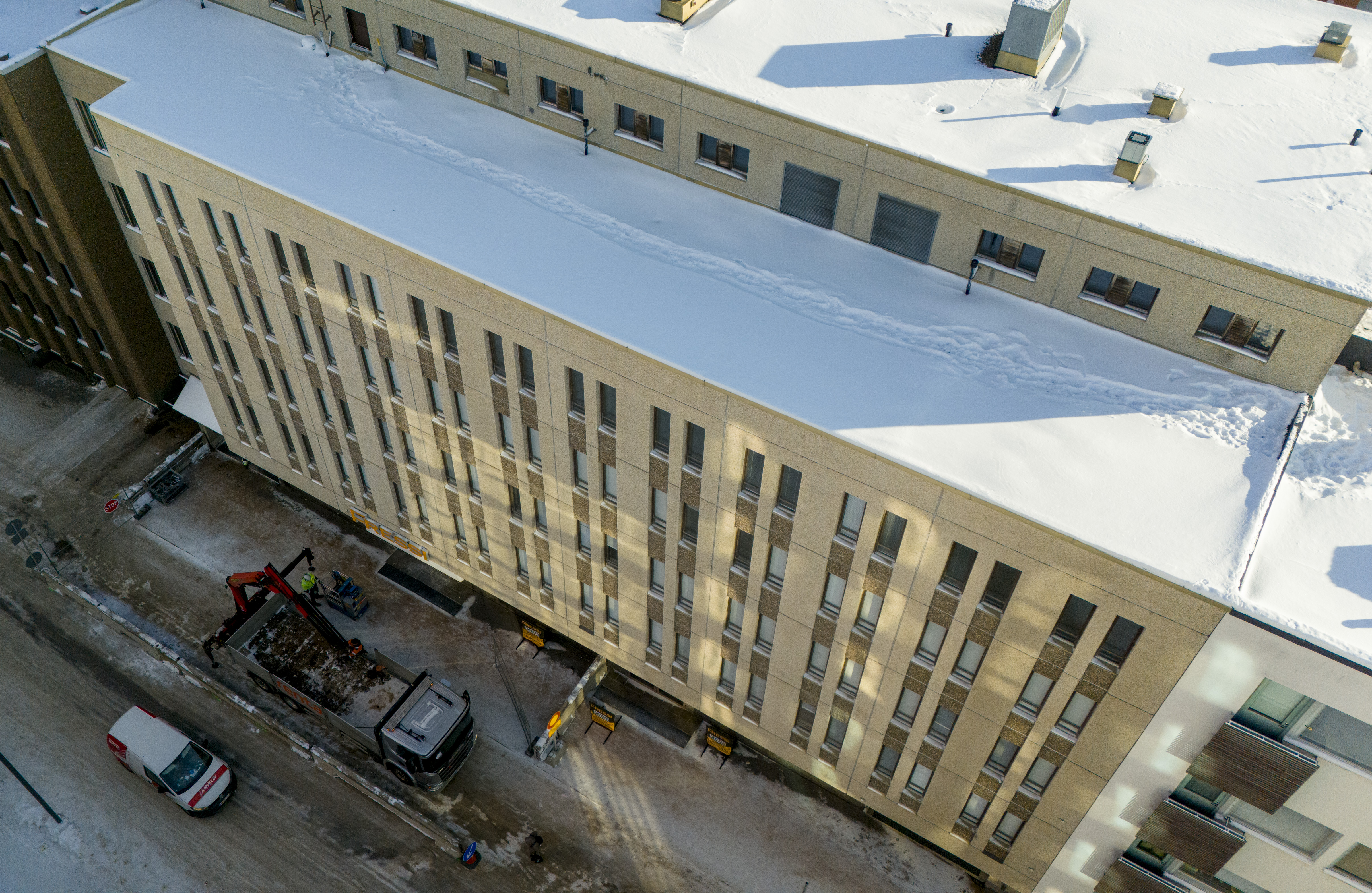 Oulun ydinkeskustaan uusi 80 huoneen hotelli – Vanhaan kerrostaloon täydellinen remontti