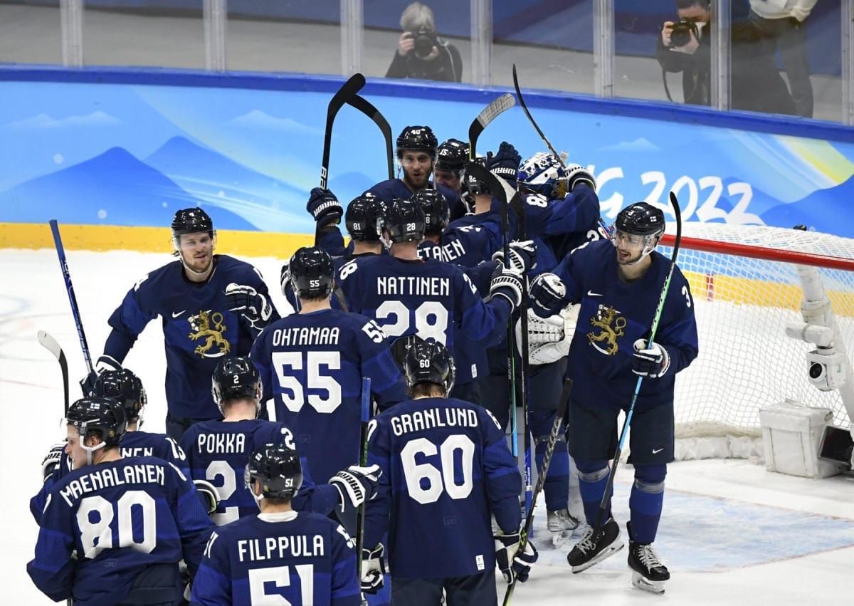 Suomi ei ole voittanut kertaakaan jääkiekon miesten olympiakultaa. LEHTIKUVA / JUSSI NUKARI
