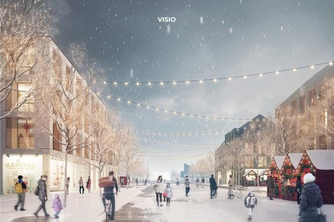 Keskustorilta Aalto-keskukseen voisi olla vihreä bulevardi kaupungin ytimessä. Oopeaan suunnitelmassa katua ei ole kokonaan suljettu liikenteeltä, mutta joskus katutila voitaisiin ottaa erilaisten tapahtumien käyttöön.
