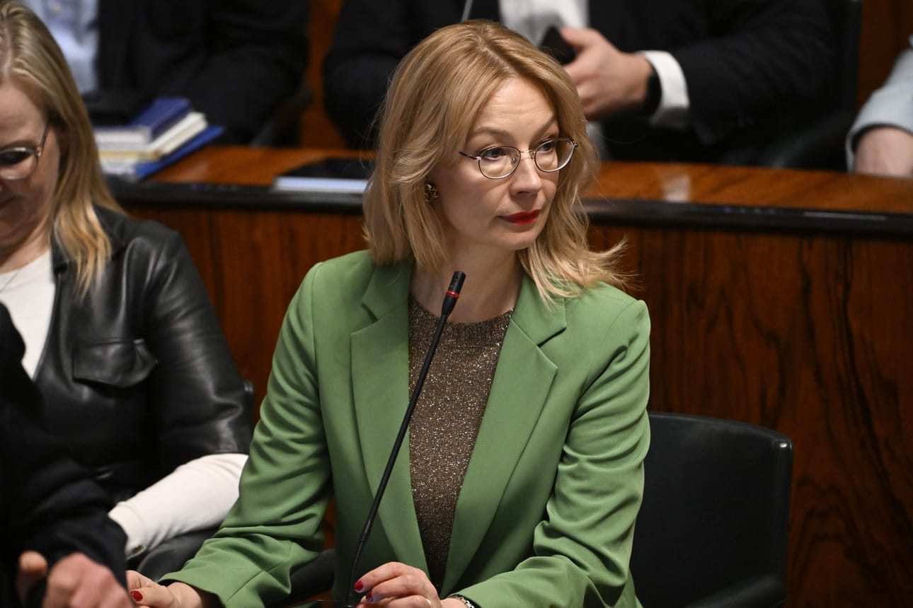 SDP:n eduskuntaryhmän puheenjohtaja Tytti Tuppurainen.
