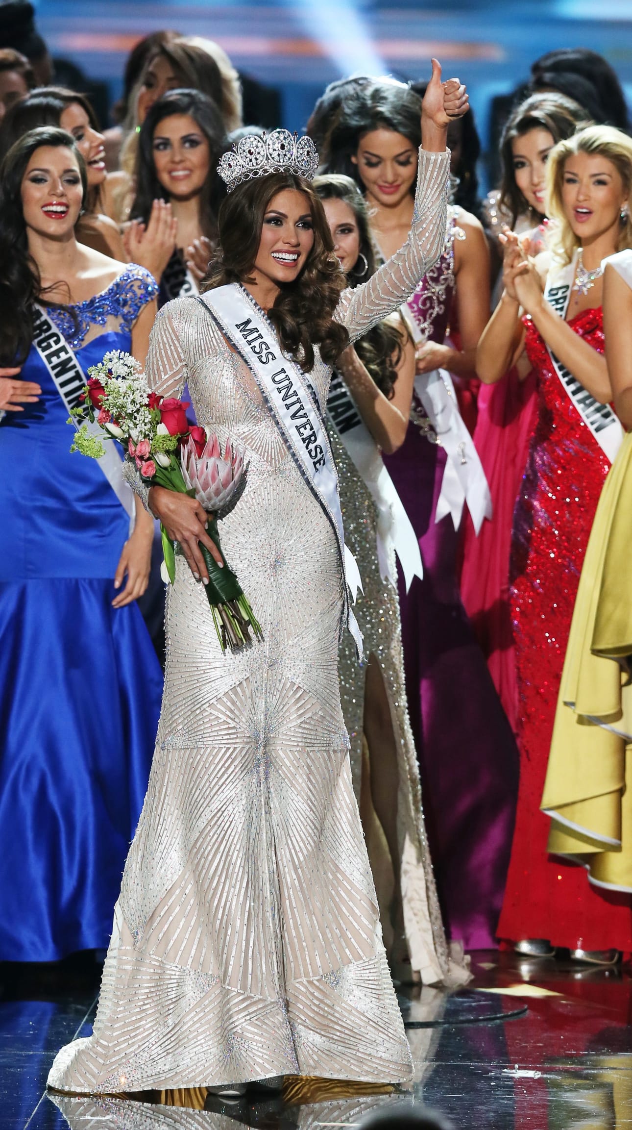 Venezuelan Gabriela Isler kruunattiin Miss Universumiksi Moskovassa.