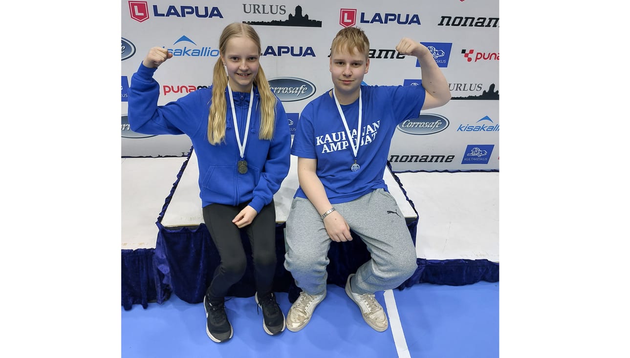 Muu muassa Siiri ja Daniel Lindqvist tekivät onnistuneen kilpailureissun Lohjan Kultahippufinaaliin.