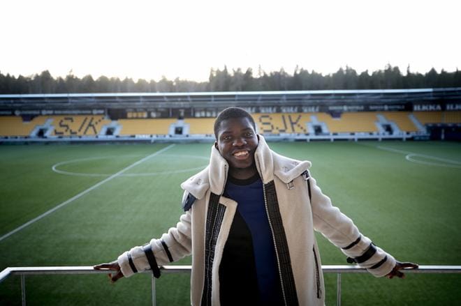 Serge Atakayin ura jatkuu Turun Palloseurassa. Arkistokuva: Jaakko Elenius