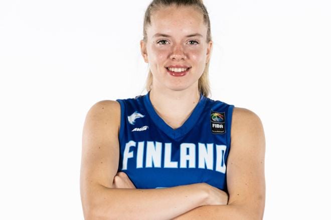 Silja Viita on mukana Susiladiesin EM-karsintaryhmässä. KUVA: KORIPALLOLIITTO/VILLE VUORINEN