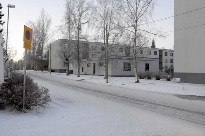Henkirikos tehtiin kerrostaloasunnossa Pietarsaaren Vuohensillantiellä. KUVA: GLENN HÄGG