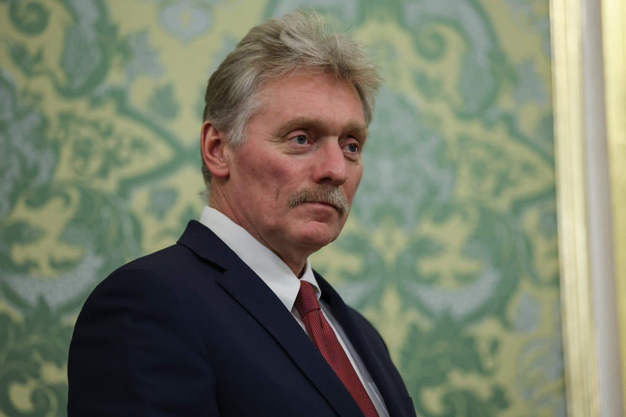 Kremlin tiedottaja Dmitry Peskov on toistanut Venäjän vaatimuksia Ukrainan vetäytymisestä Donbasin alueelta. Arkistokuva.