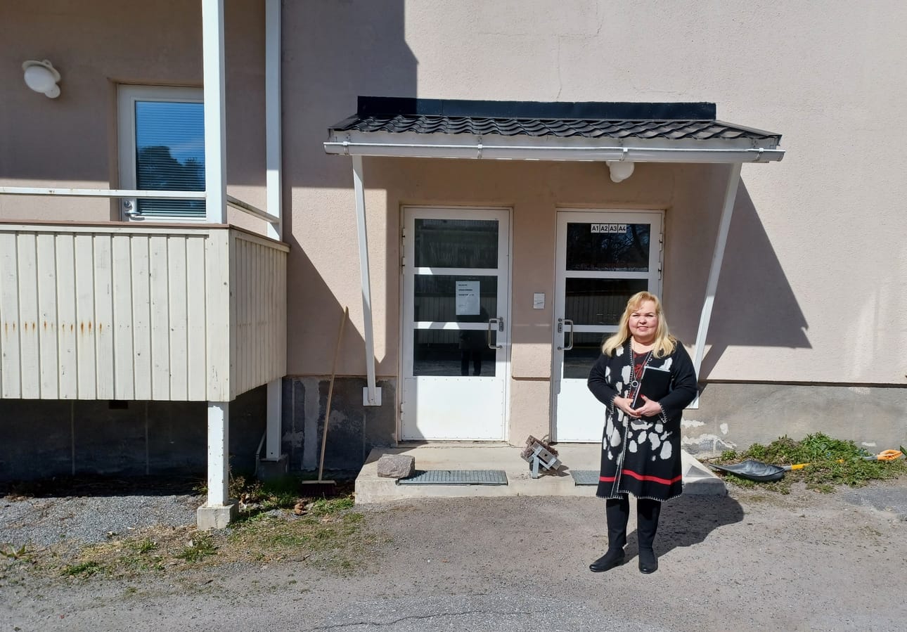 Christel Björkin mukaan maaseudulla sijaitseviin sijoitusasuntoihin on hankalampi saada rahoitusta kuin kaupungissa sijaitseviin. Kuvan talo sijaitsee Vaasassa.
