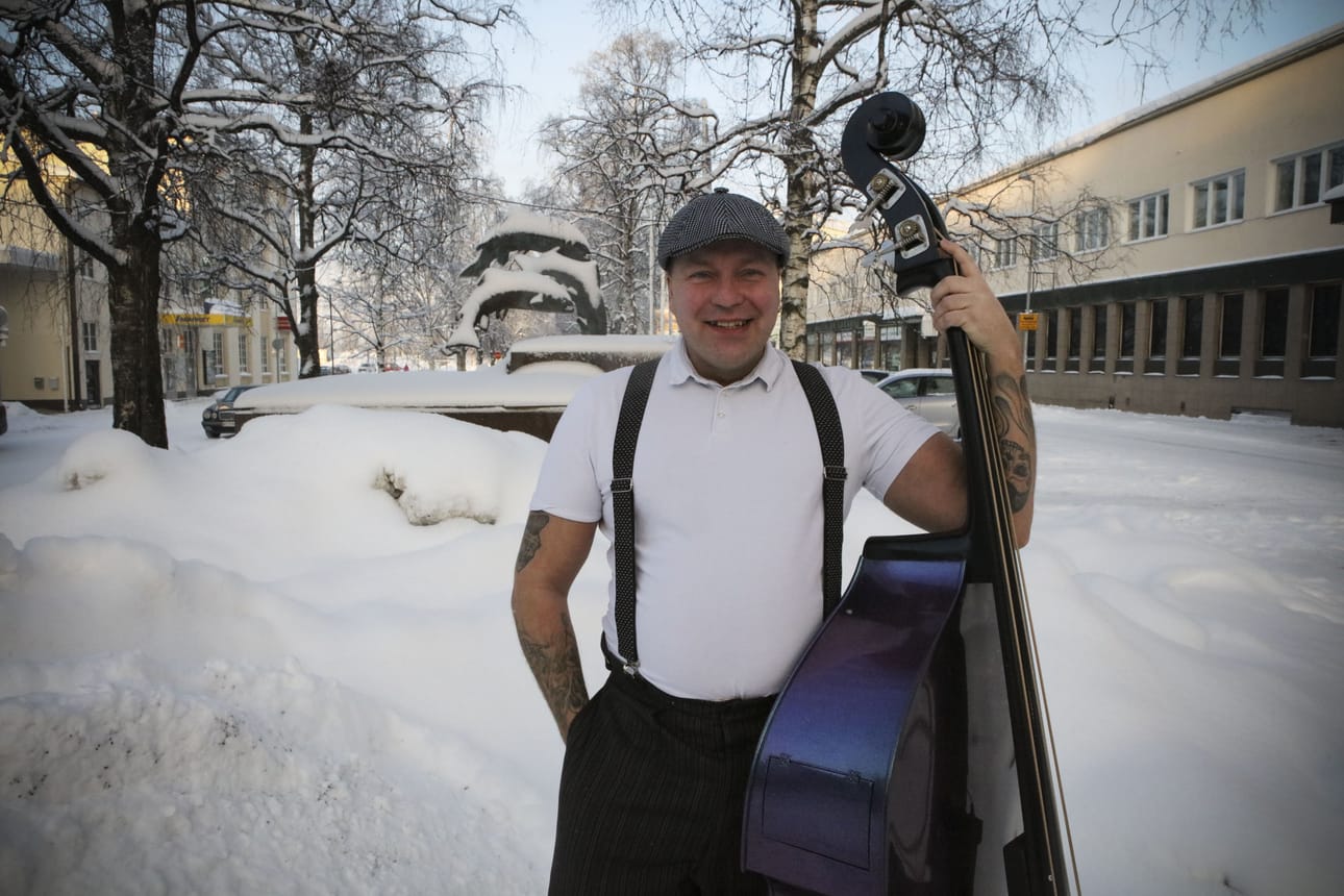 Janne Kotila vierailee kotiseudullaan silloin tällöin.