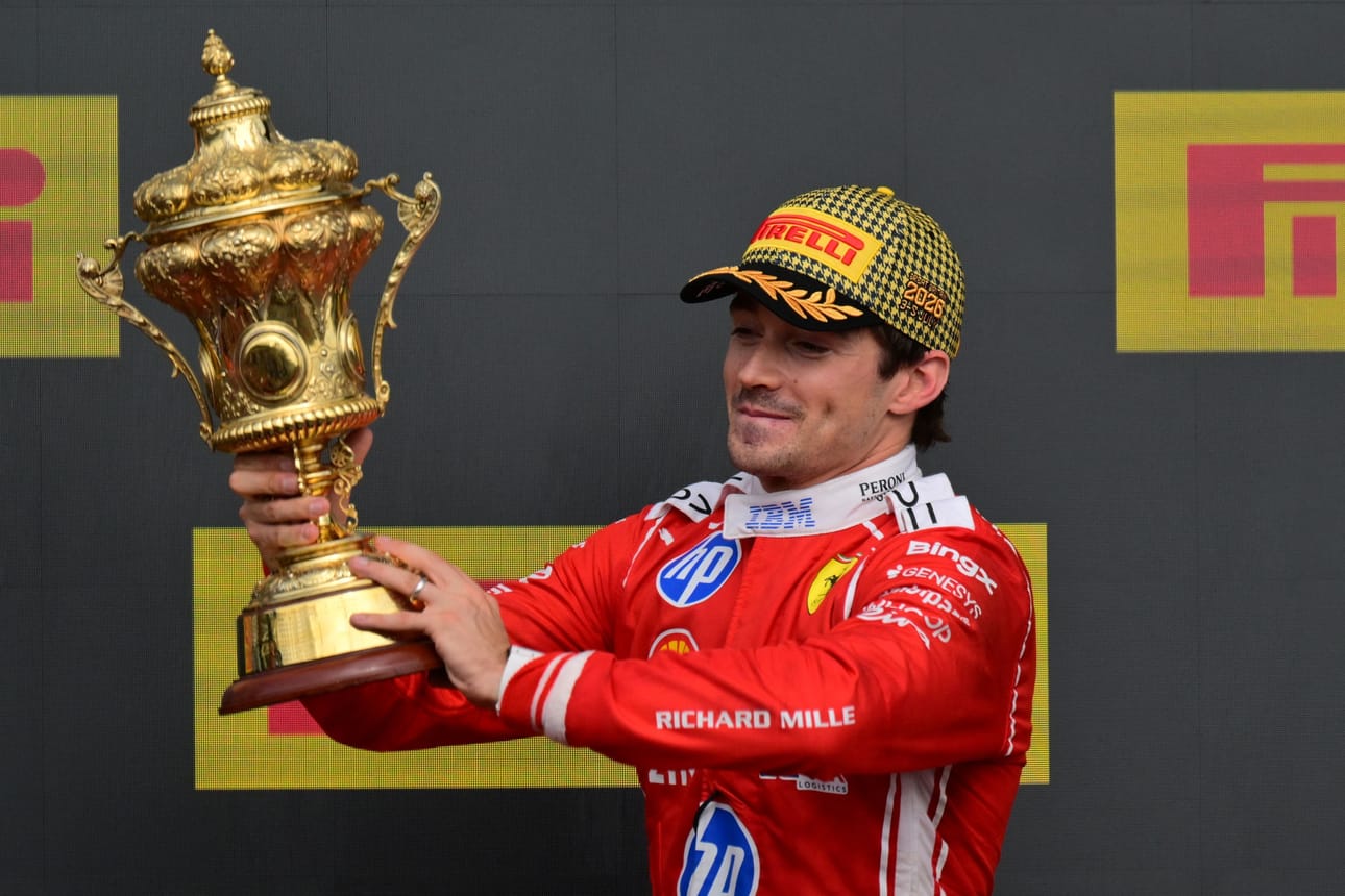 Kirkonkellot soivat jälleen Maranellossa, kun Charles Leclerc voitti Britannian gp:n.