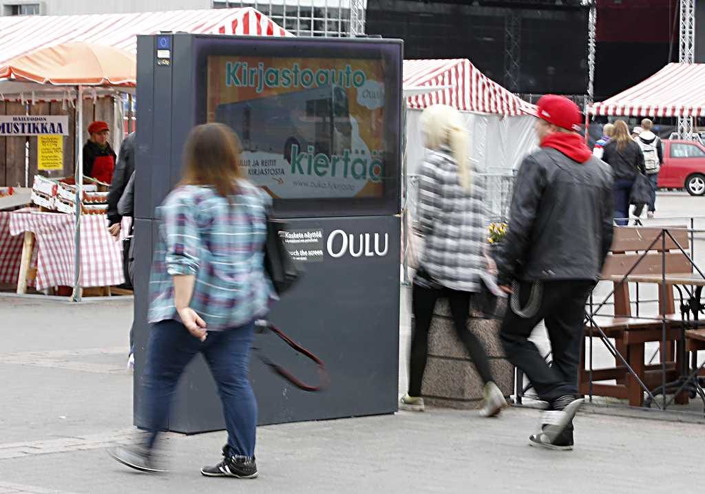 Ubi-näytöt ovat reilun parin vuoden ajan olleet osa kaupunkikuvaa.