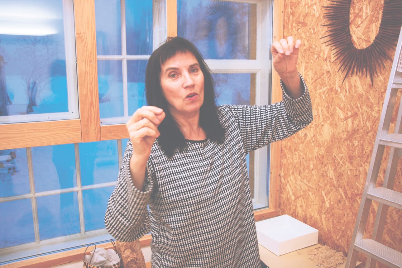Anni Rapinojan näyttely on esillä tammikuulle saakka Oulun taidemuseossa.