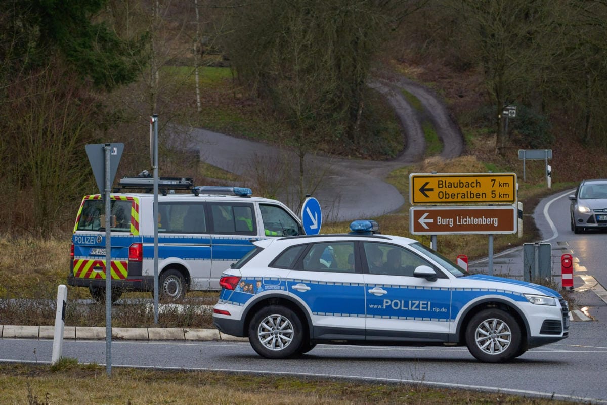 Ampuminen tapahtui puoli viiden aikaan Rheinland-Pfalzin osavaltiossa. LEHTIKUVA/AFP