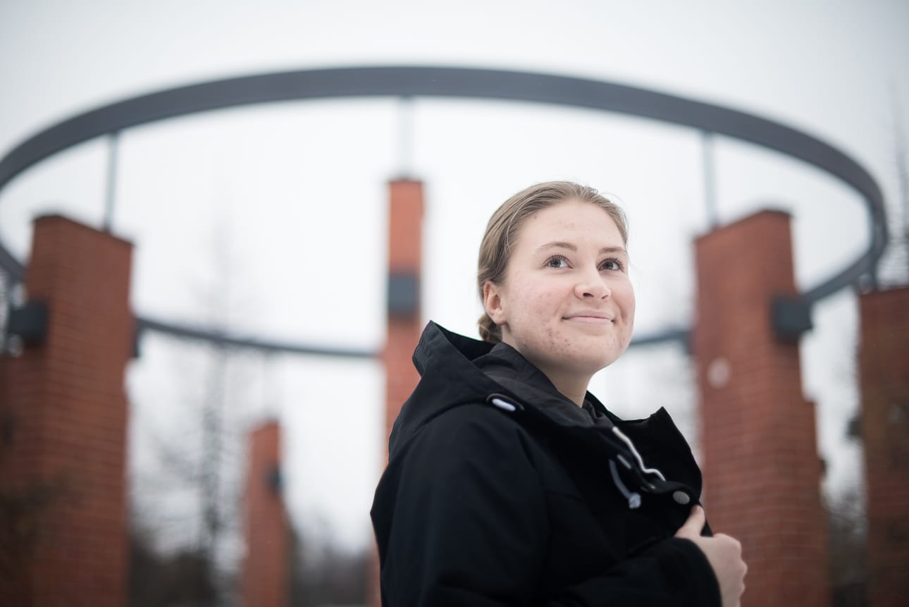 Sonja Karjalainen unelmoi lääkärin ammatista. – Talvi ja kevät on hyvää aikaa valmistautua pääsykokeisiin.