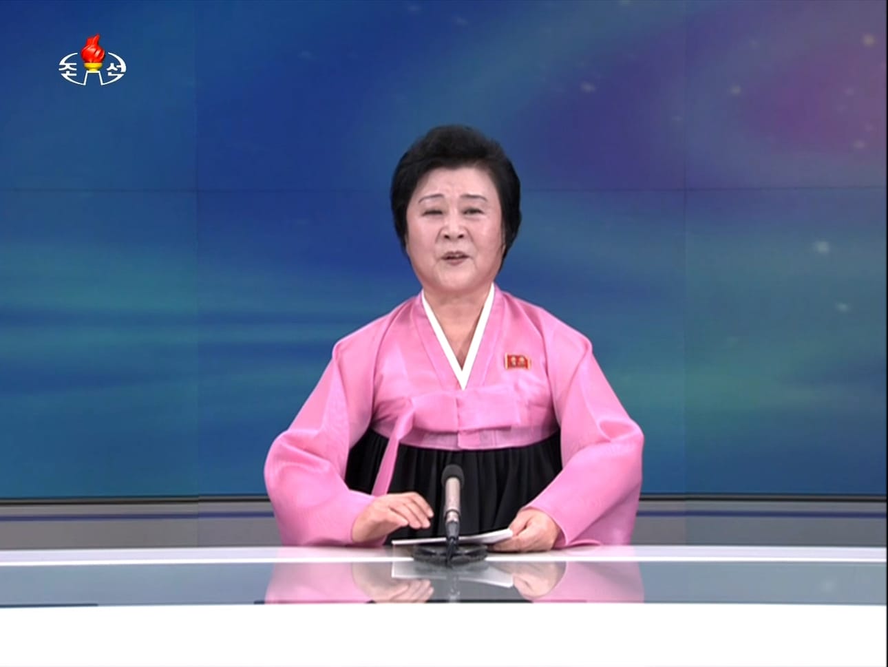 Kuluneella viikolla Ri Chun-hee nähtiin jälleen tv-ruudussa.