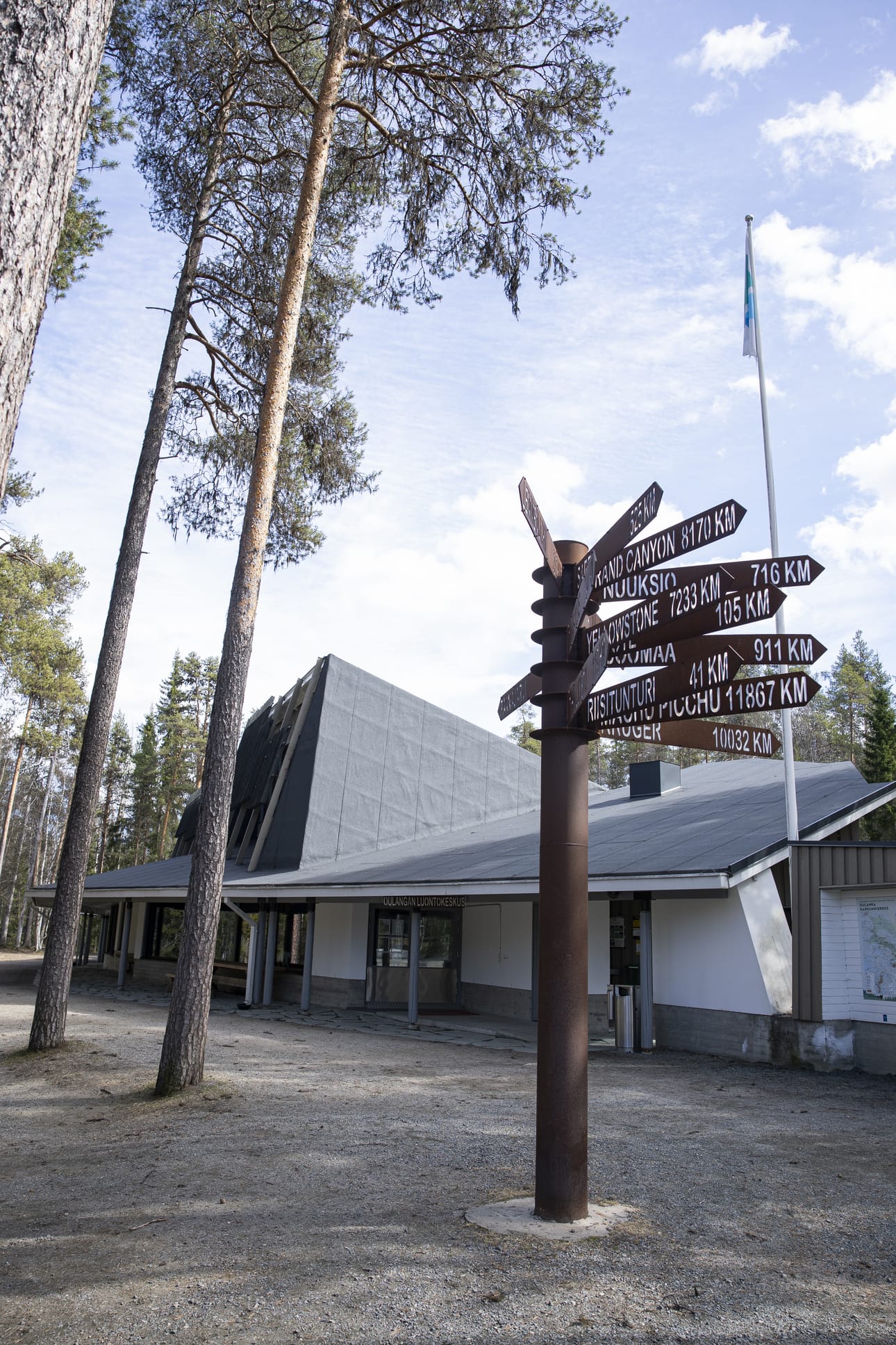 Oulangan luontokeskus on ollut viime vuodet suljettuna talvisin ja keväisin.