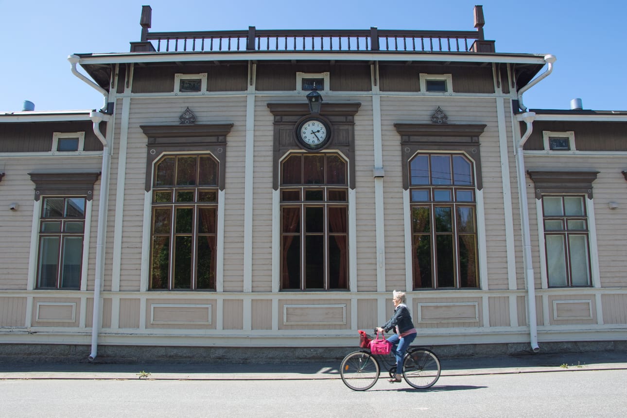Kaskisten kaupunginvaltuusto kokoontuu huomisiltana kaupungintalossa. Arkistokuva.