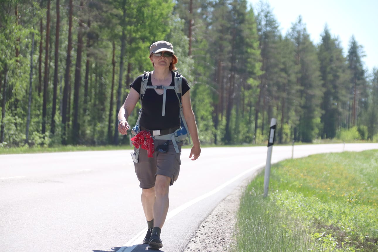 Piippolasta Upe Nykäsen Kävellen Suomen halki-matka jatkui Pulkkilan kautta Sipolaan ja edelleen Rantsilaan, josta hän nousi pikavuoroon ja lähti kotimatkalle. Jossain vaiheessa kesää matka jatkuu Rantsilasta kohti pohjoista.